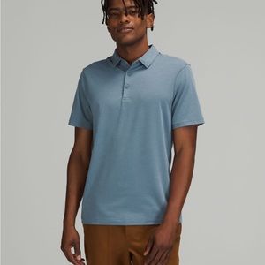 Lululemon Men’s Evolution Short Sleeve Polo Shirt | XL | Blue
